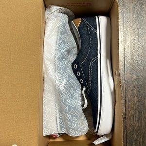 NEW! Denim Vans - never worn